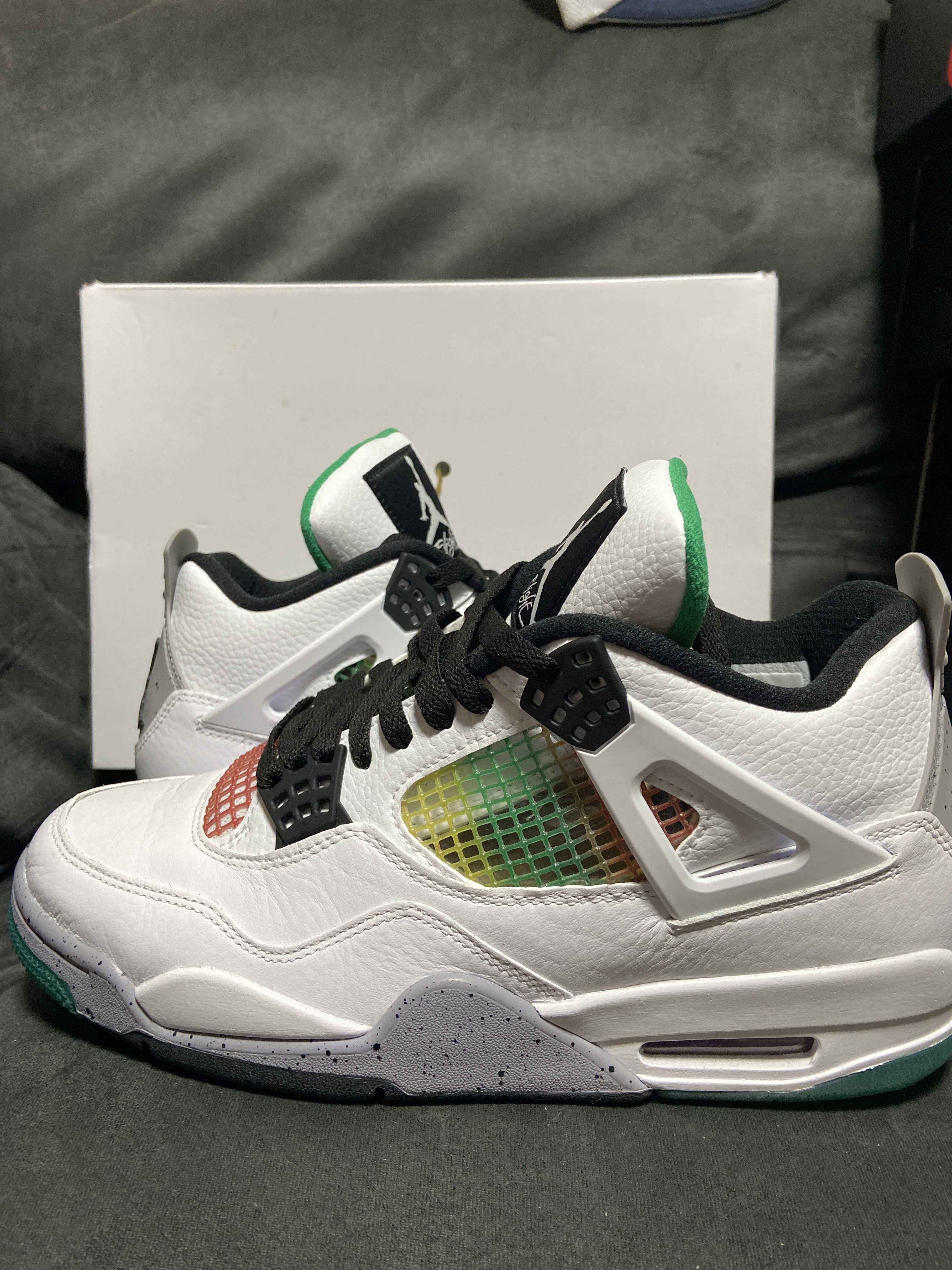 Nike Women's Air Jordan 4 "Lucid Green"