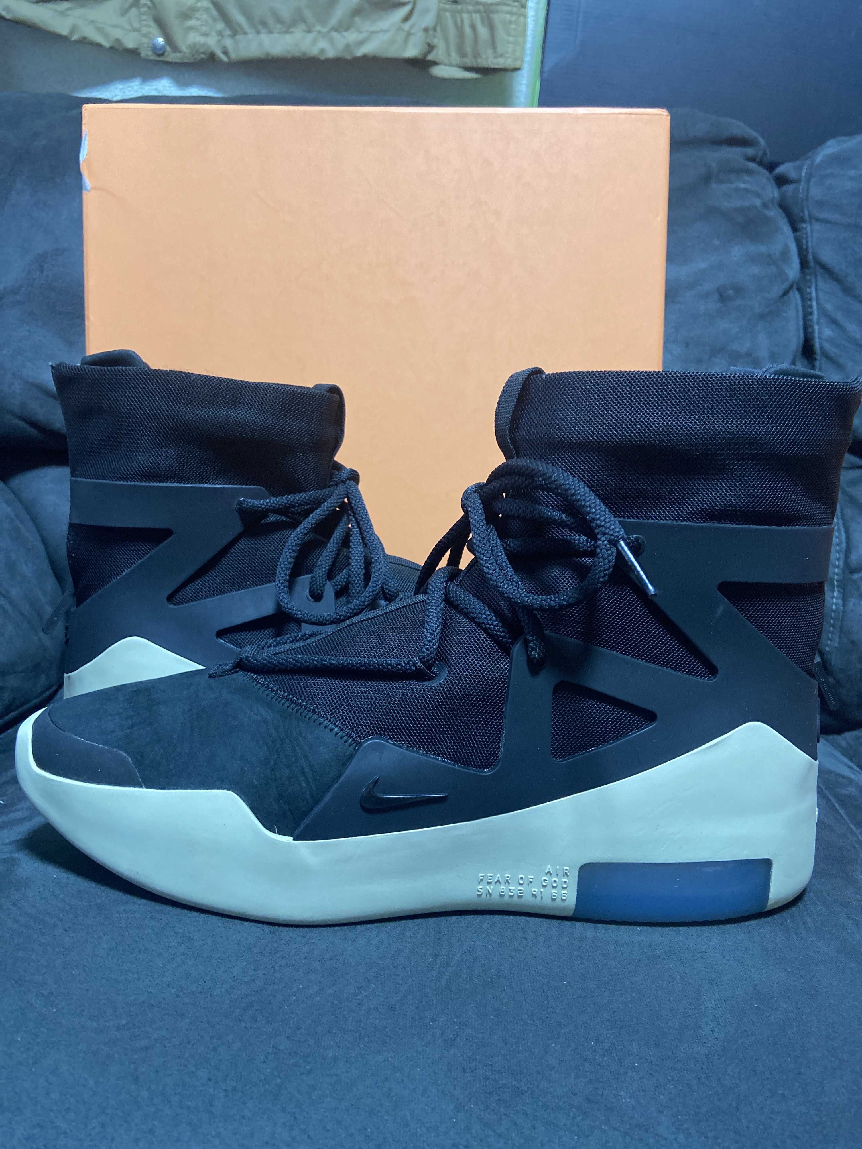 Fear Of God × Nike Air Fear Of God 1 "Black"