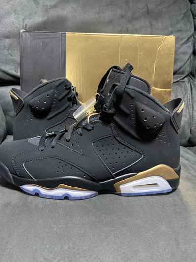 Nike Air Jordan 6 DMP "Black/Metallic Gold" (2020)