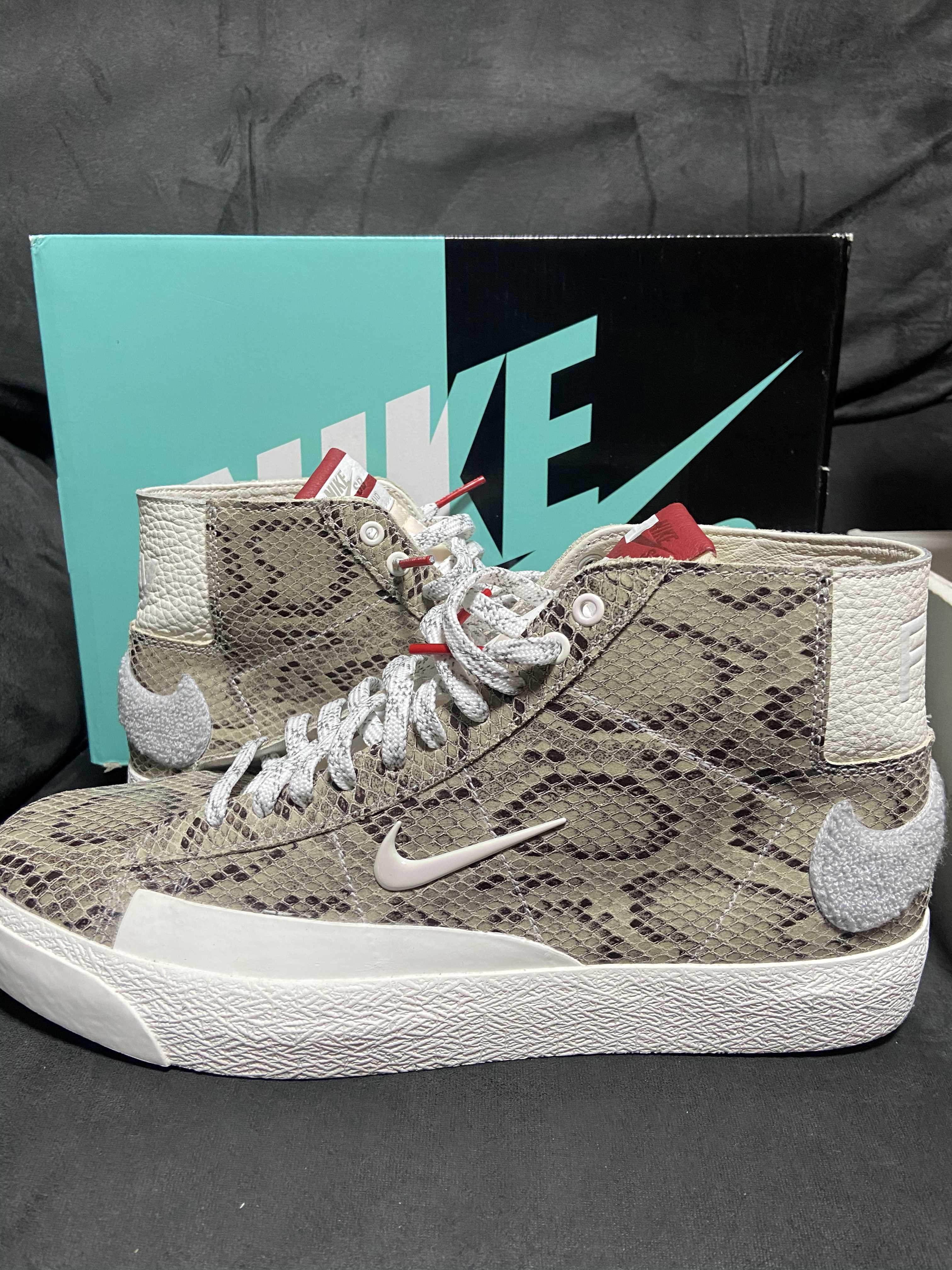 SOULLAND × Nike SB Blazer Mid "Snakeskin"