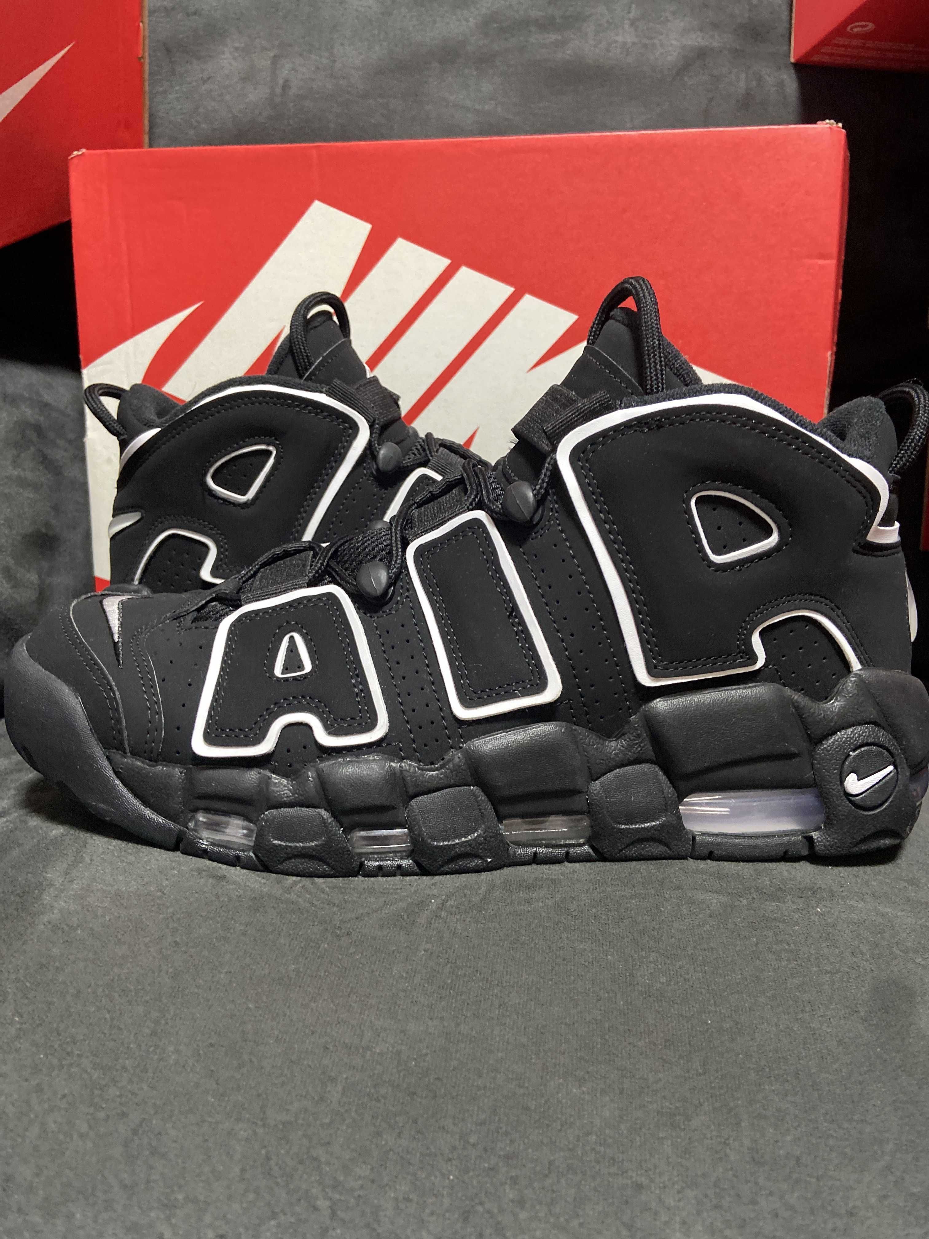 Nike Air More Uptempo "Black/White"(2020)