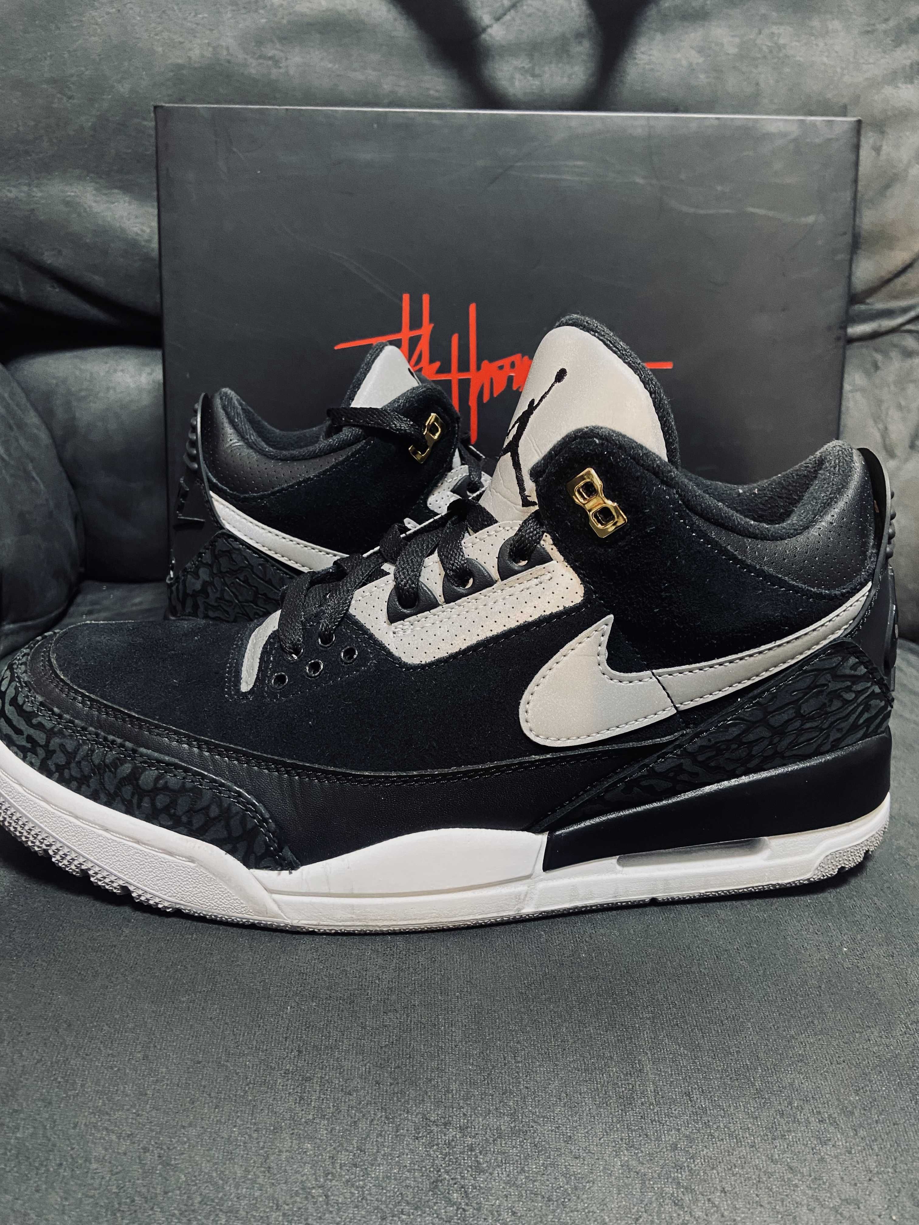Nike Air Jordan 3 Retro Tinker "Black/Cement Grey"