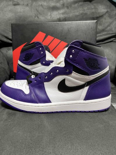 Nike Air Jordan 1 Retro High OG "Court Purple White/Black" (2020)