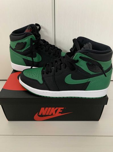 Nike Air Jordan 1 Retro High OG "Black/Pine Green" (2020)