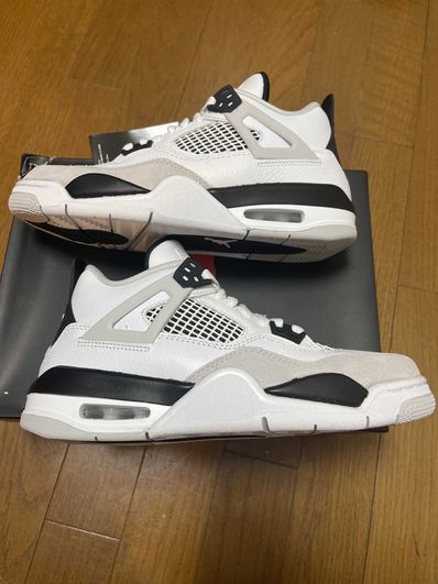 Nike GS Air Jordan 4 "Military Black"