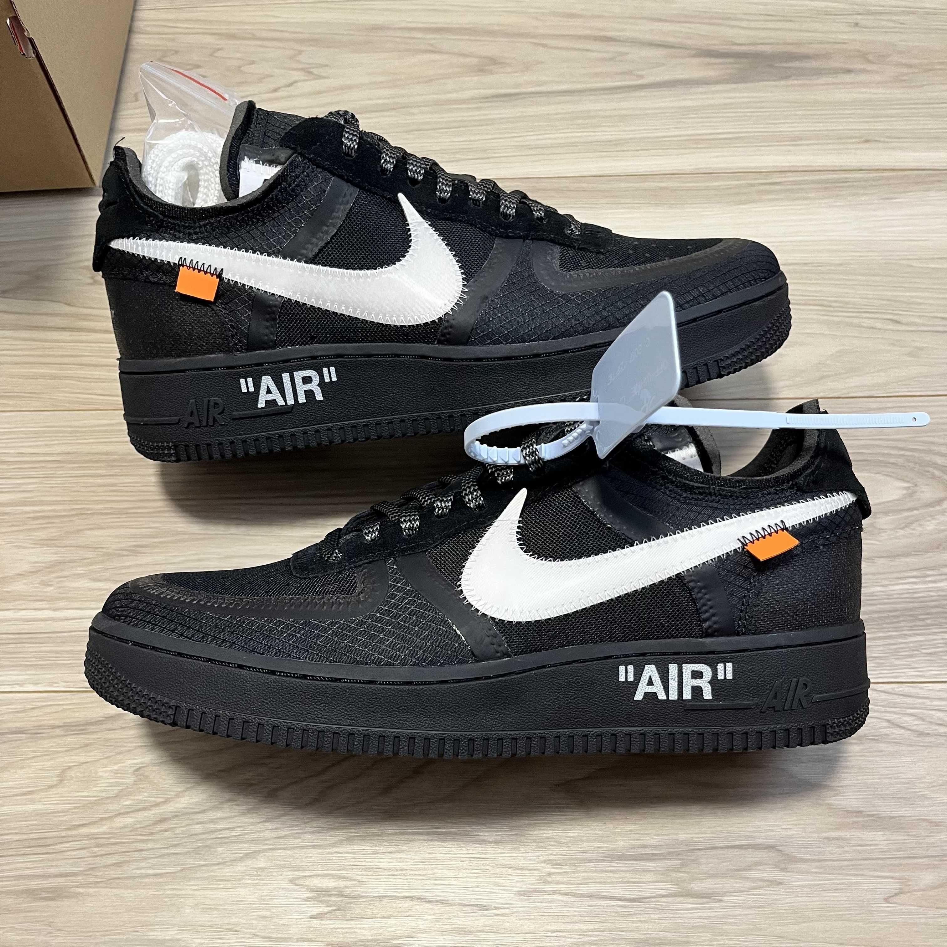 Off-White × Nike Air Force 1 Low "Black"