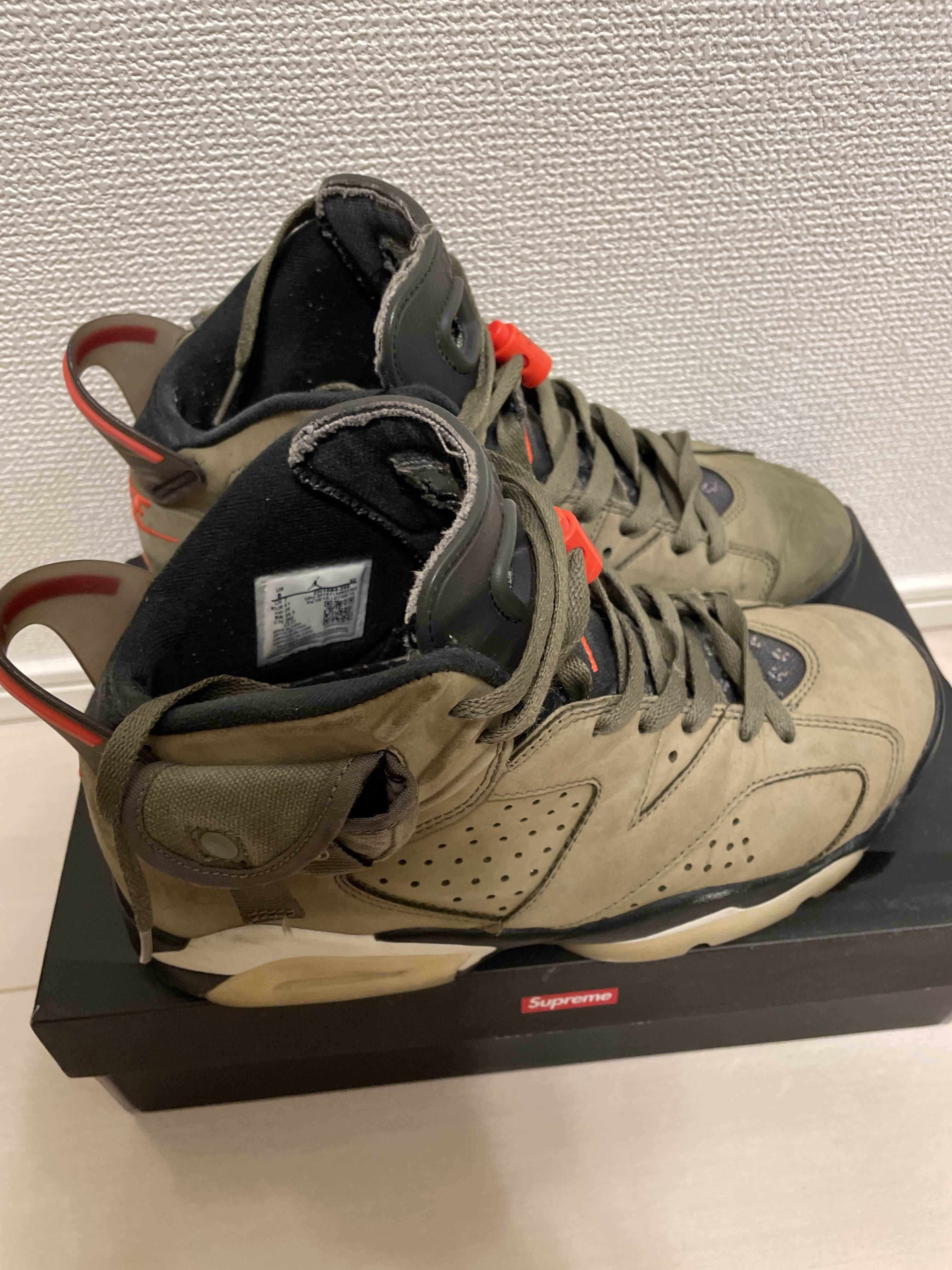 Travis Scott × Nike Air Jordan 6 Retro "Medium Olive"