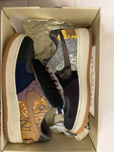 Travis Scott × Nike Air Force 1 Low Cactus Jack "Multi Color"