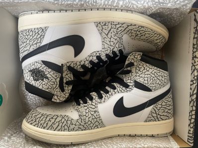 Nike Air Jordan 1 High OG "White Cement/Safari"