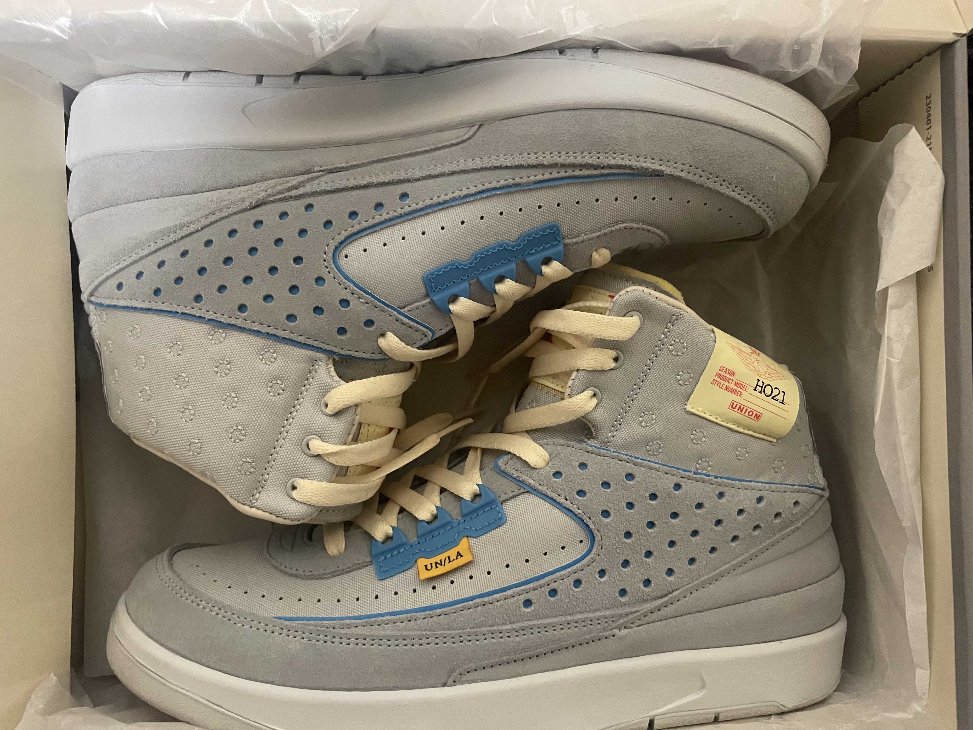 UNION × Nike Air Jordan 2 "Grey Fog"