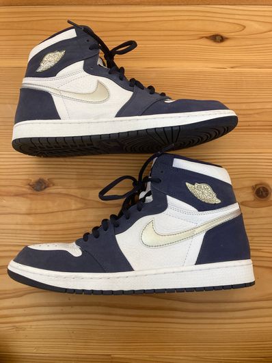 Nike Air Jordan 1 High OG CO.JP "White/Midnight Navy" (2020)(ブリーフケースなし)
