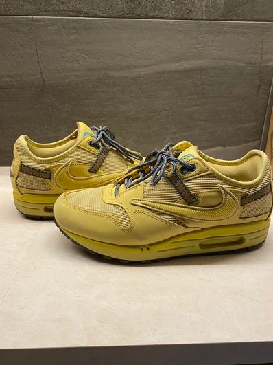 Travis Scott × Nike Air Max 1 "CACT.US Gold"