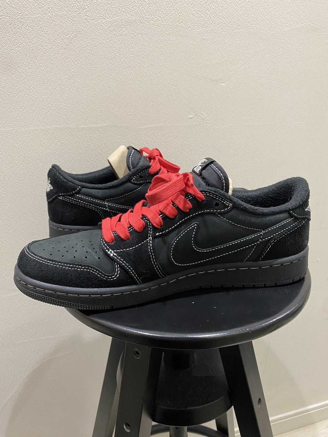 Travis Scott × Nike Air Jordan 1 Low OG SP "Black Phantom"