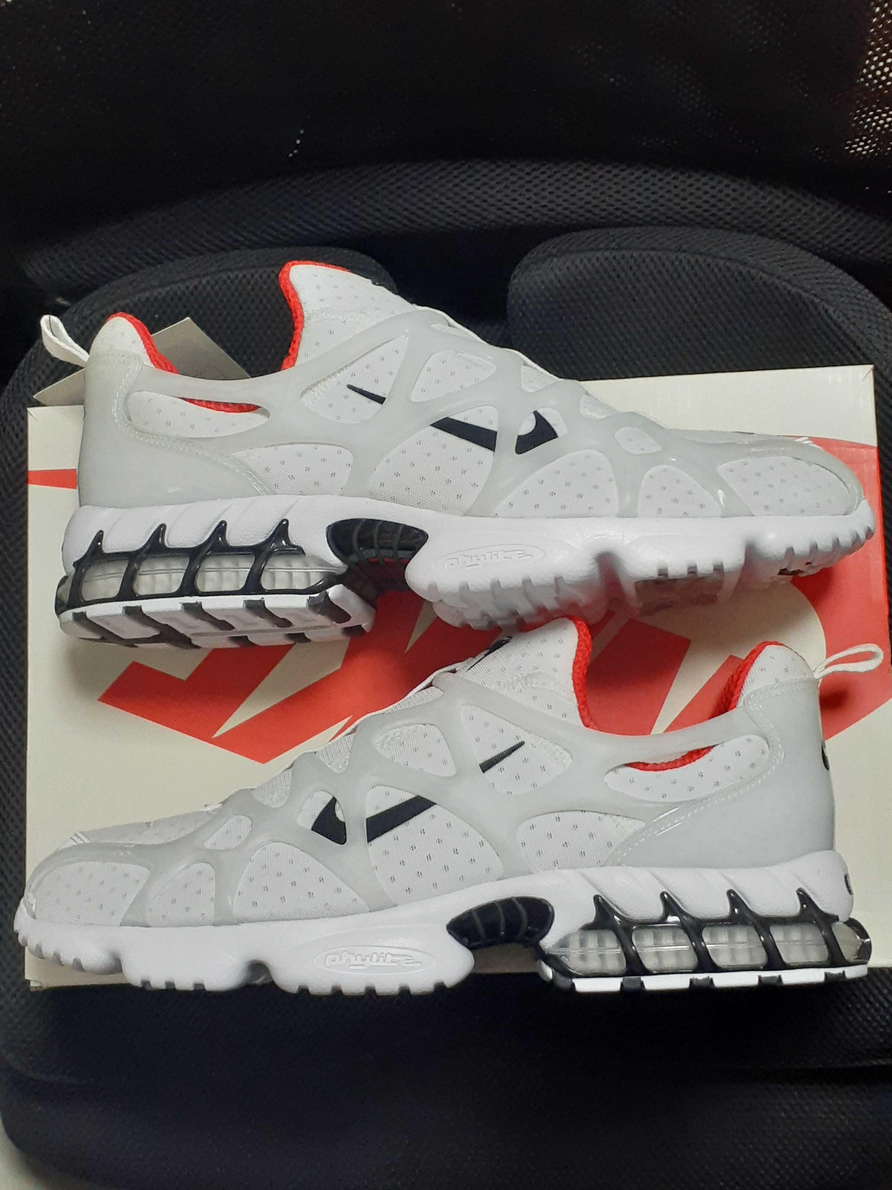 Stussy × Nike Air Zoom Kukini "White/Red"