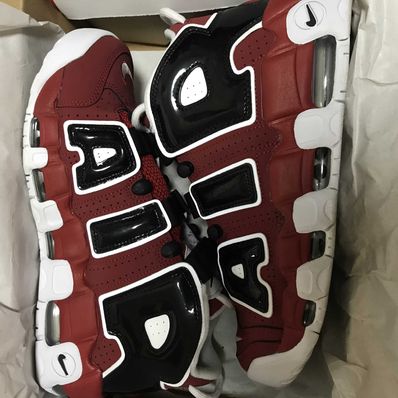 Nike Air More Uptempo ’96 "Black and Varsity Red" (2021)