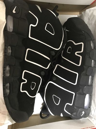 Nike Air More Uptempo "Black/White"(2020)