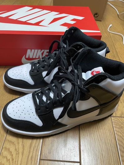 Nike Women's Dunk High "Black and White"