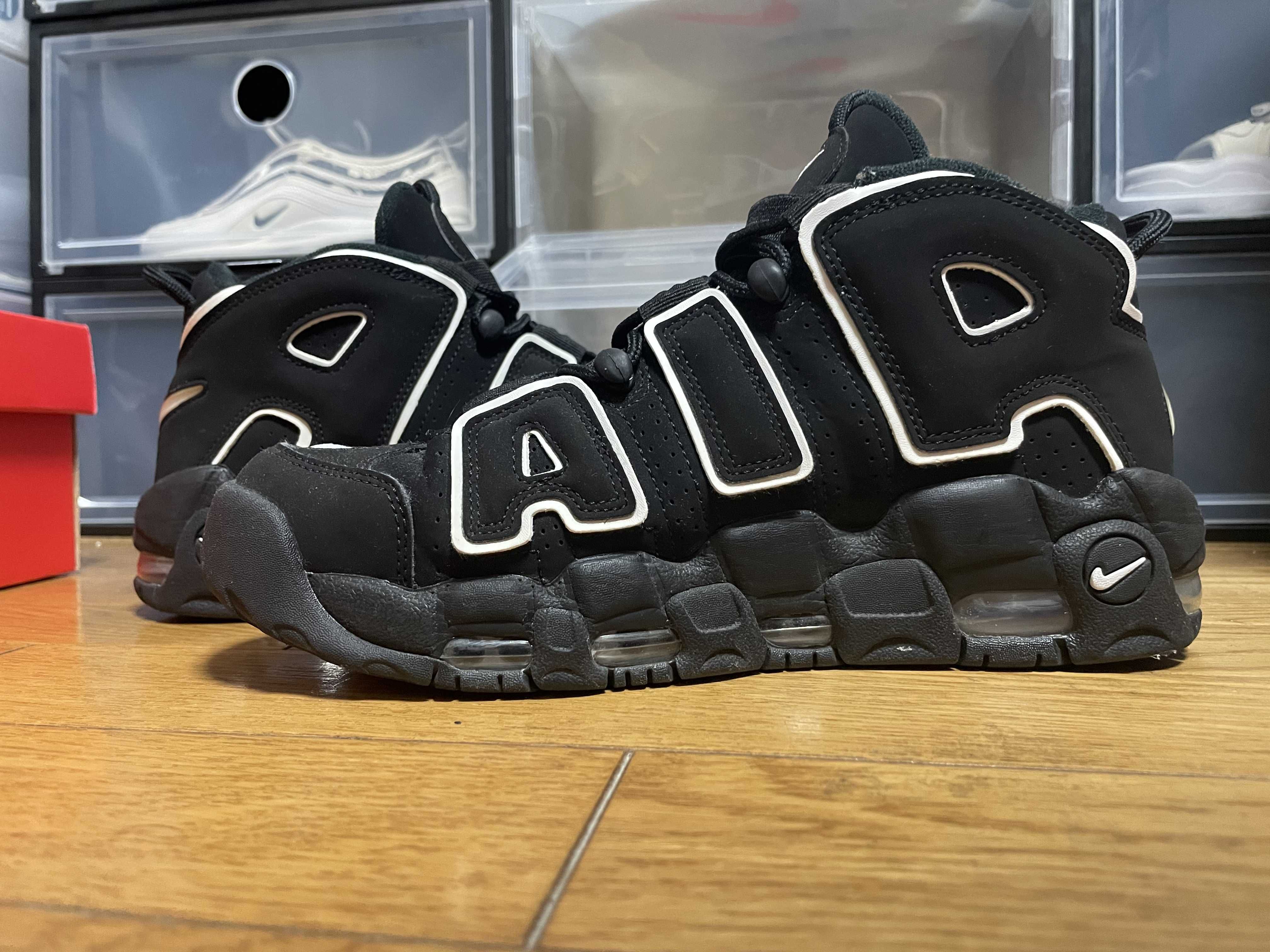 Nike Air More Uptempo "Black/White"(2020)