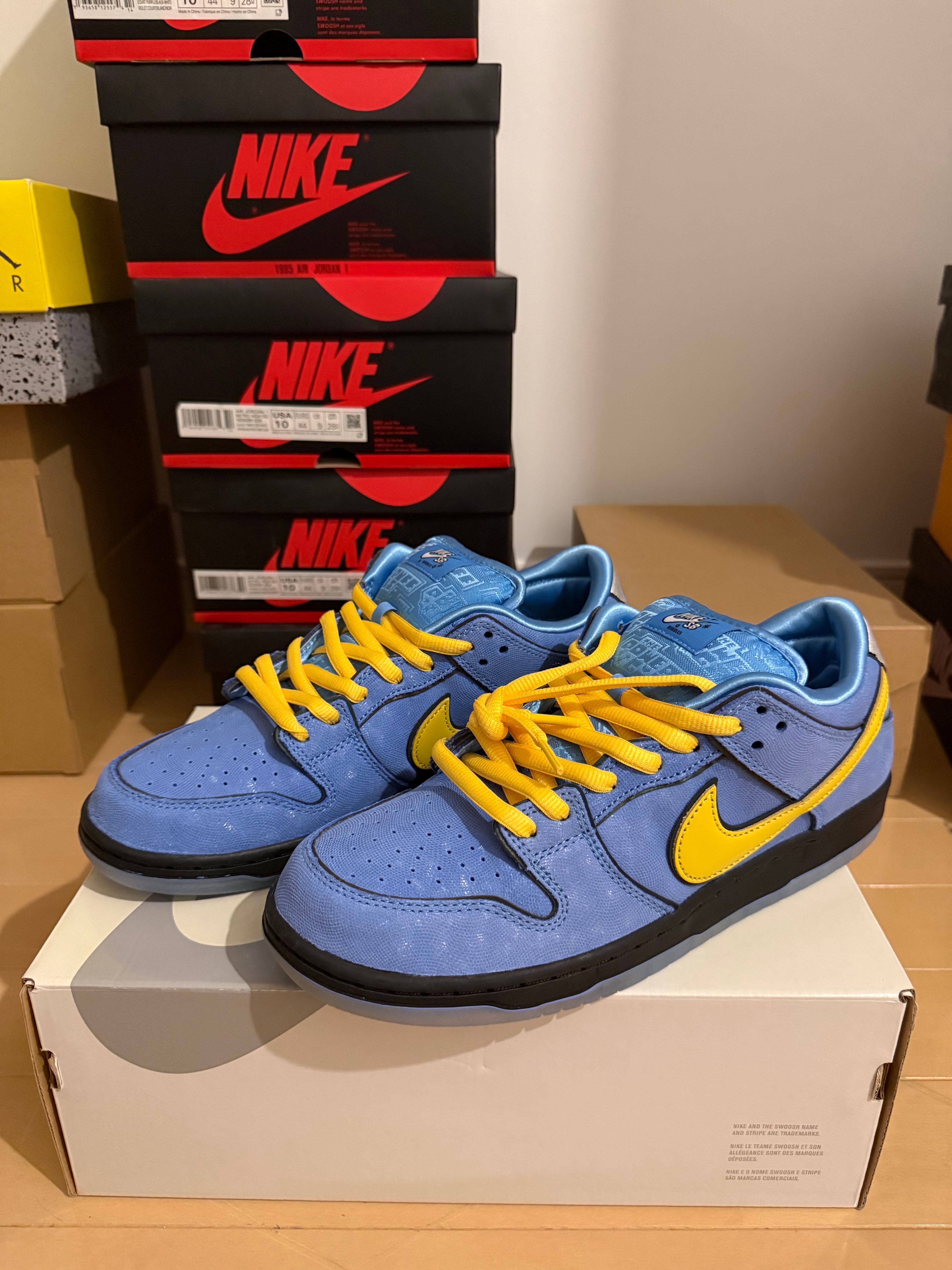 The Powerpuff Girls × Nike SB Dunk Low Pro QS "Bubbles"