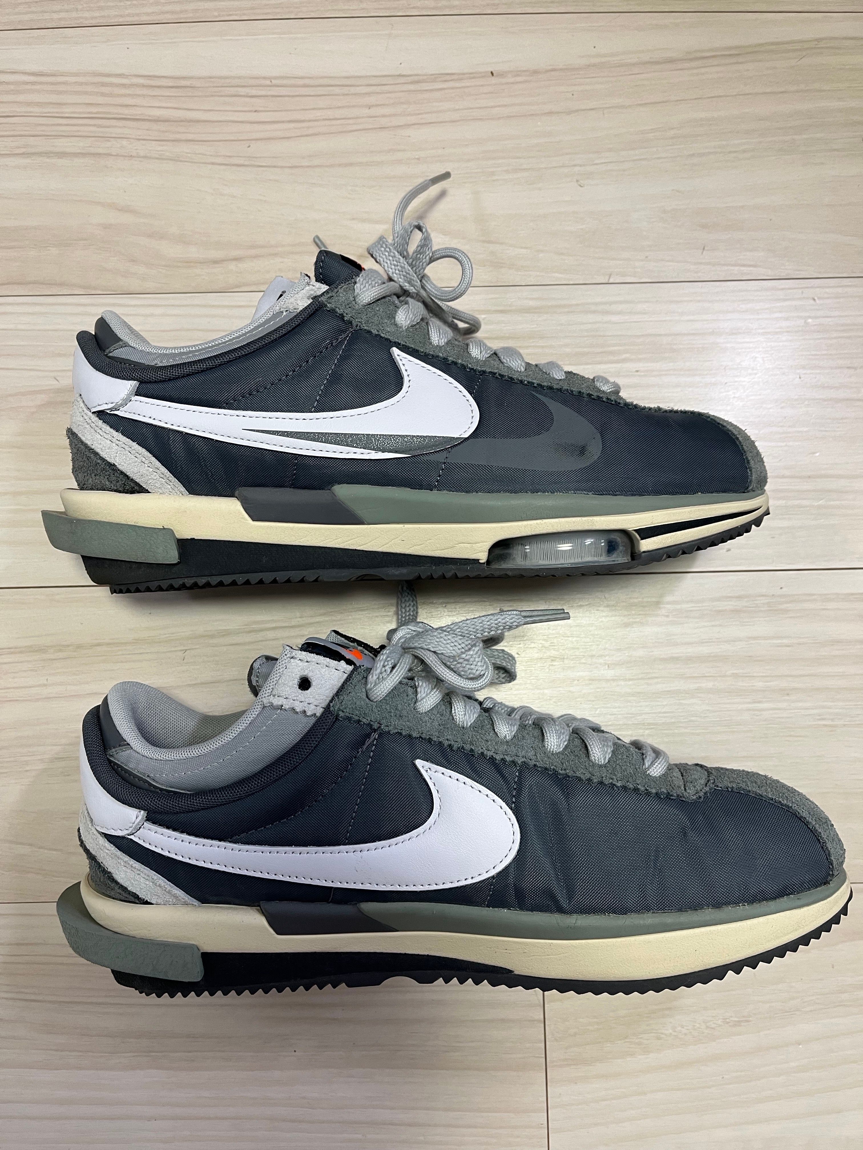 sacai × Nike Zoom Cortez "Iron Grey"