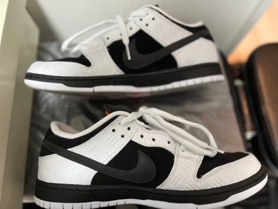 TIGHTBOOTH × Nike SB Dunk Low Pro QS "Black and White"