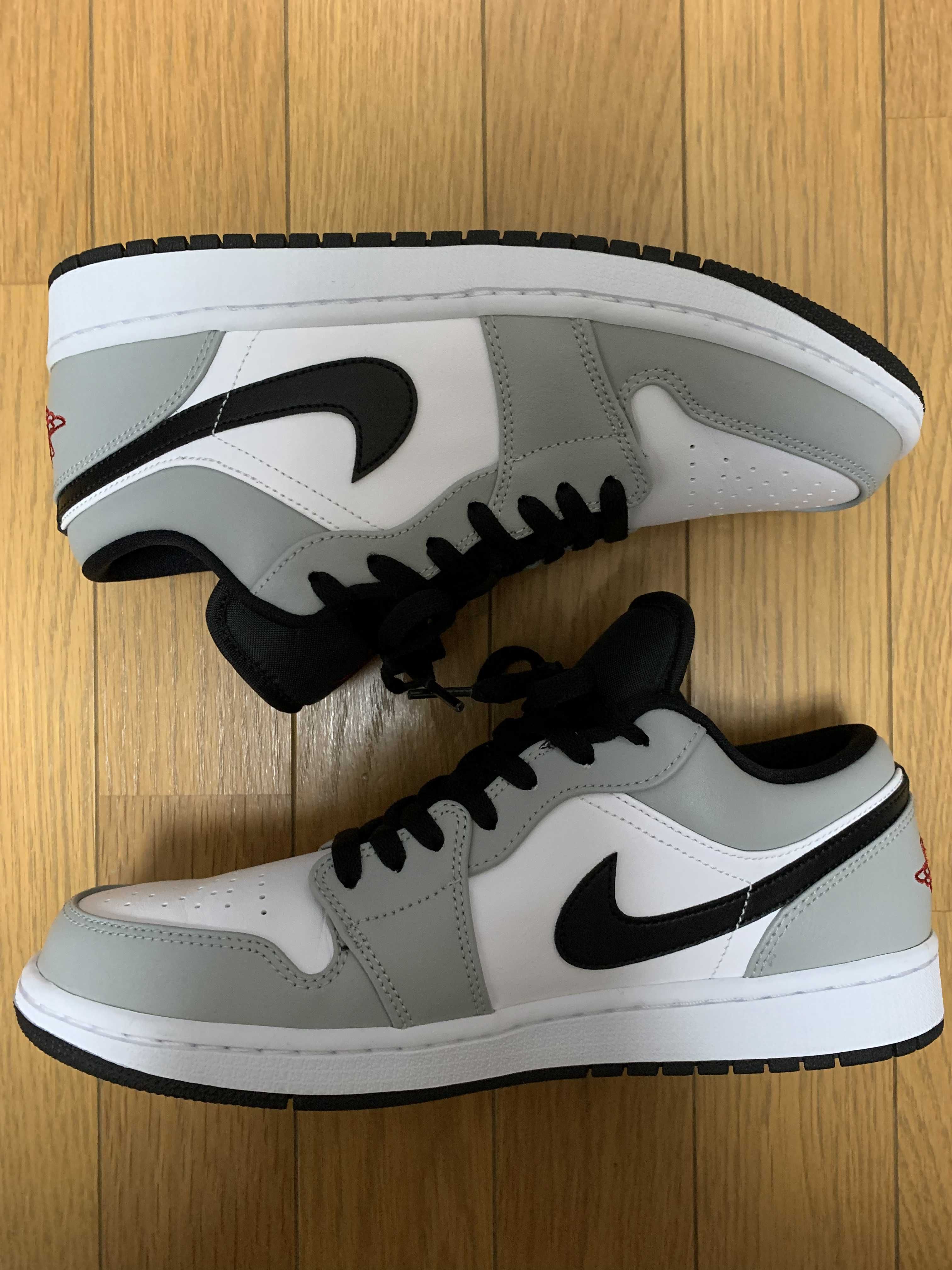 NIKE AIR JORDAN 1 LOW "LIGHT SMOKE GREY"