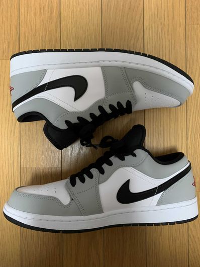 NIKE AIR JORDAN 1 LOW "LIGHT SMOKE GREY"