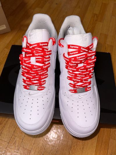 Supreme × Nike Air Force 1 Low "White"