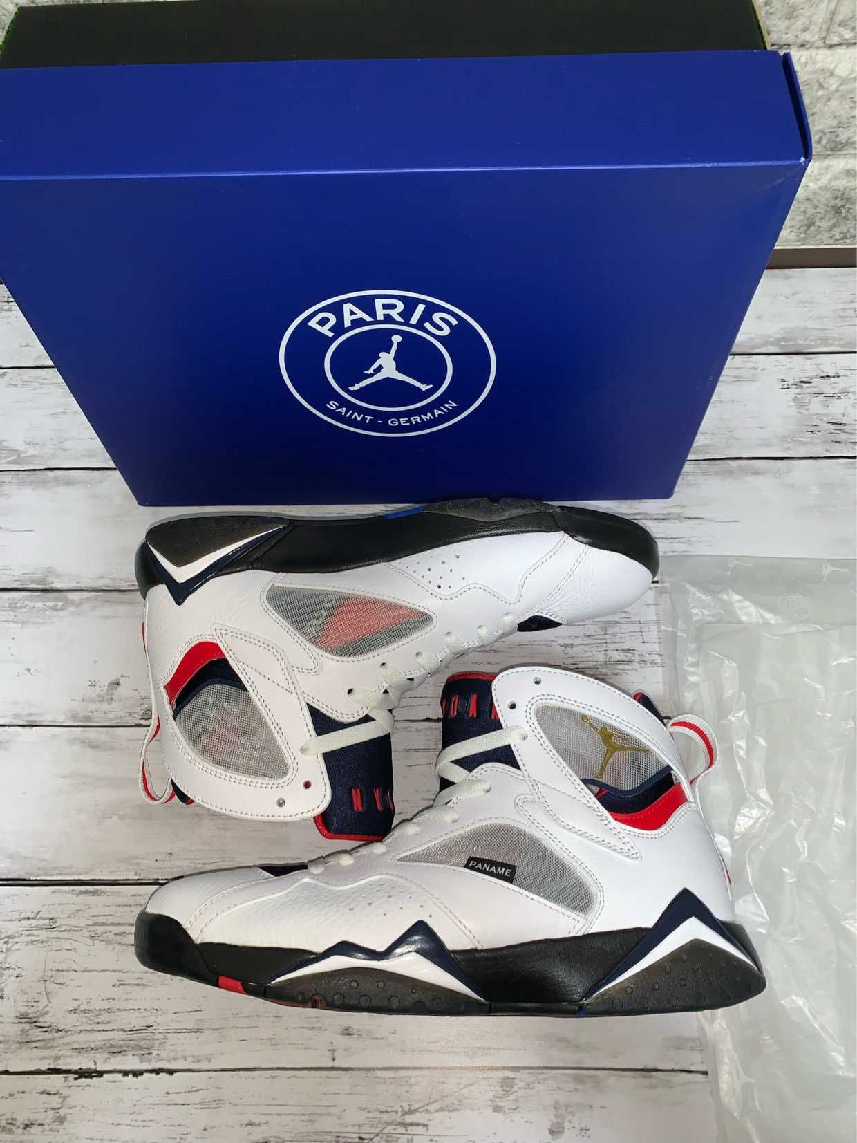 PSG × NIKE AIR JORDAN 7 RETRO "White"