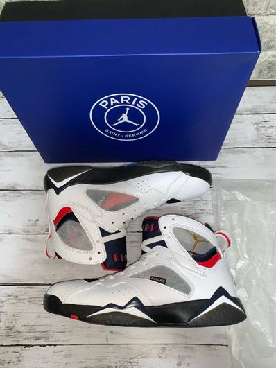 PSG × NIKE AIR JORDAN 7 RETRO "White"