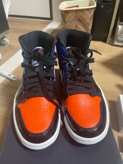 Nike Women's Air Jordan 1 Mid "Multi Patent"