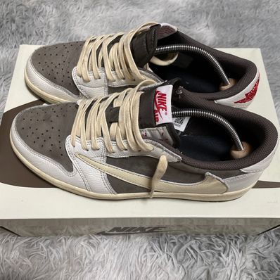 Travis Scott × Nike Air Jordan 1 Low OG SP "Reverse Mocha/Sail and Ridgerock"