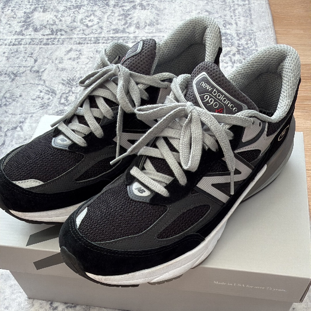 New Balance 990V6 "Black" (Heel NB Logo)