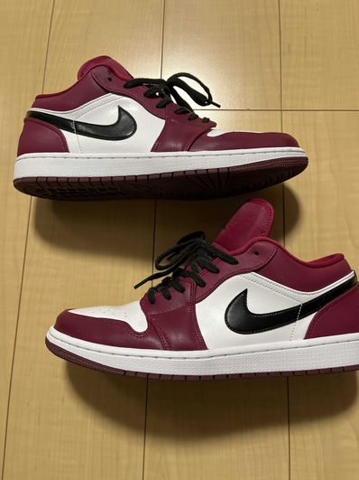 NIKE AIR JORDAN 1 LOW "NOBLE RED"