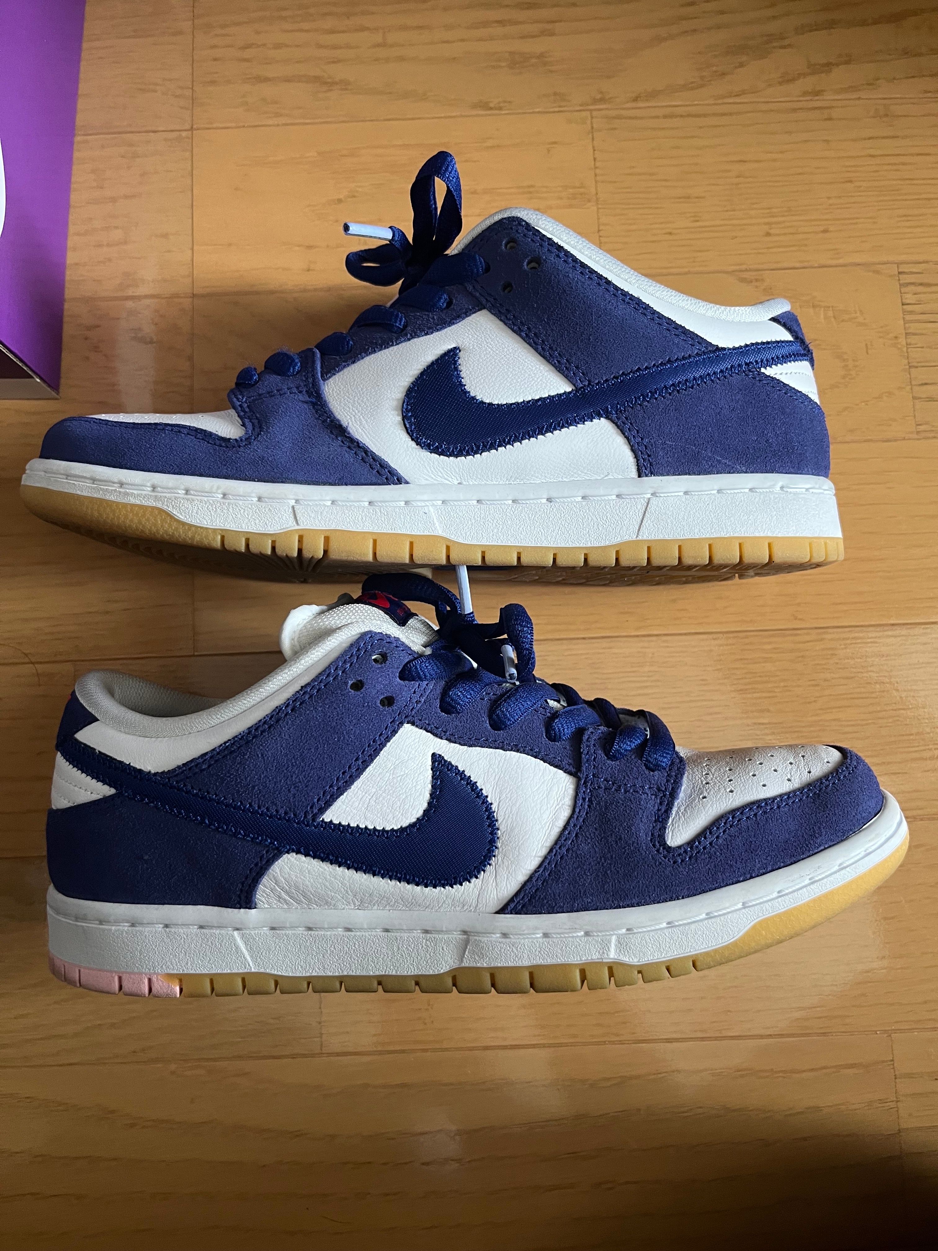 Nike SB Dunk Low "Los Angeles Dodgers/Deep Royal Blue"