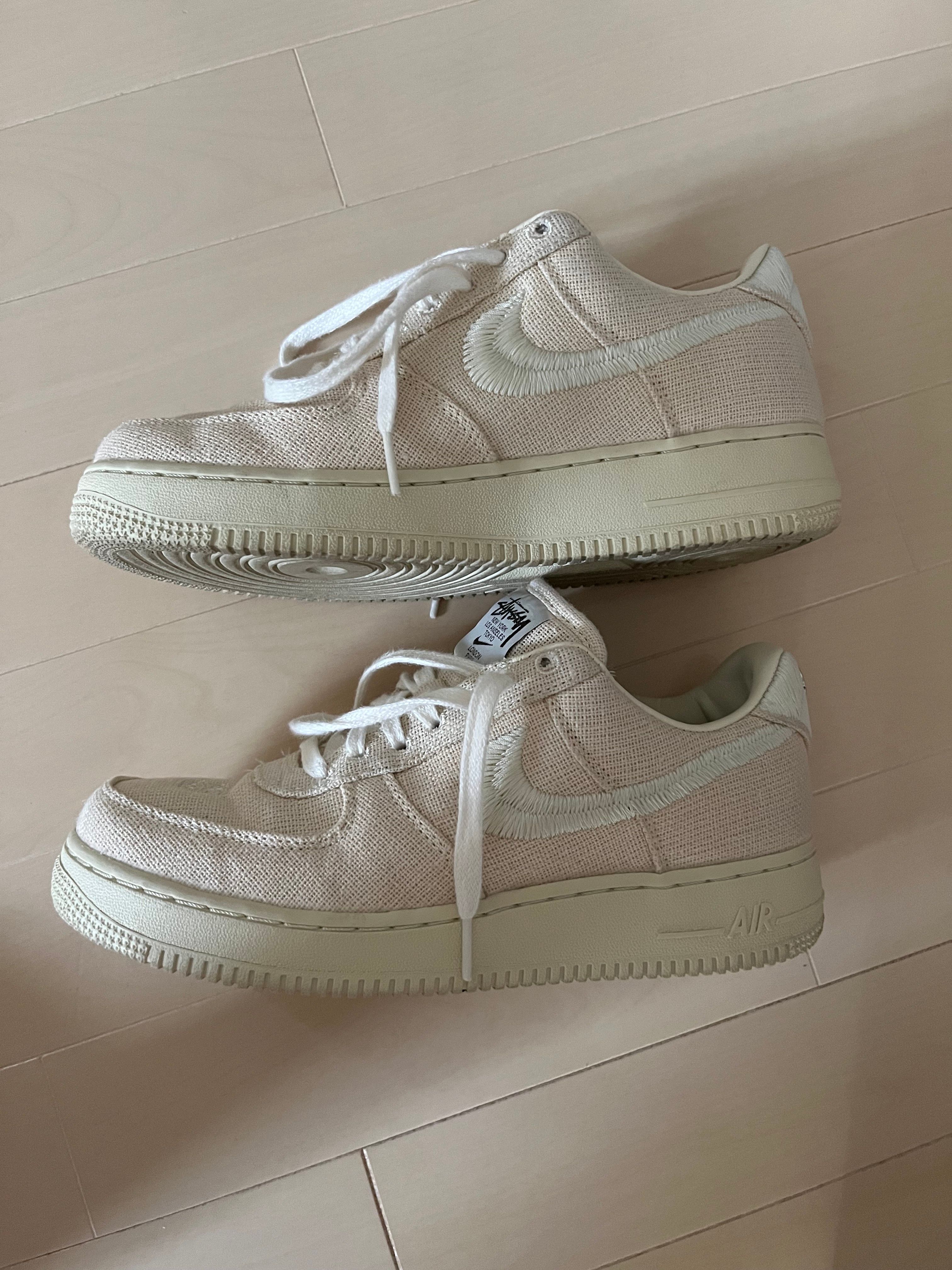 Stussy × Nike Air Force 1 Low "Fossil Stone"
