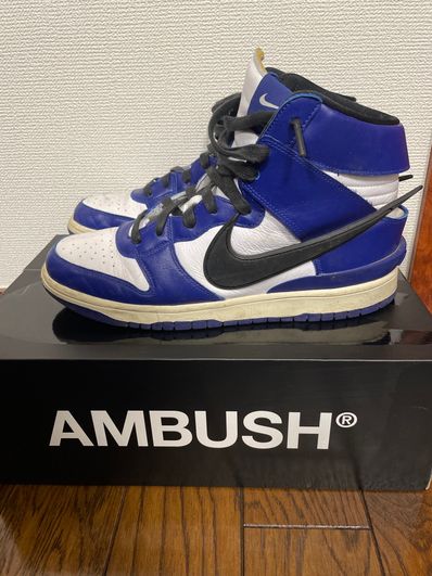 AMBUSH × NIKE DUNK HIGH "DEEP ROYAL"