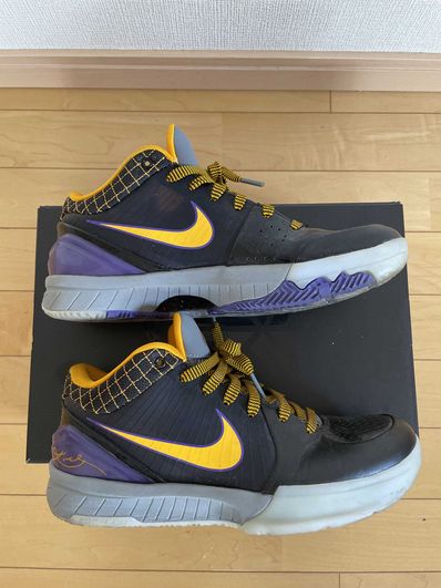 NIKE KOBE IV PROTRO "BLACK/DEL SOL"