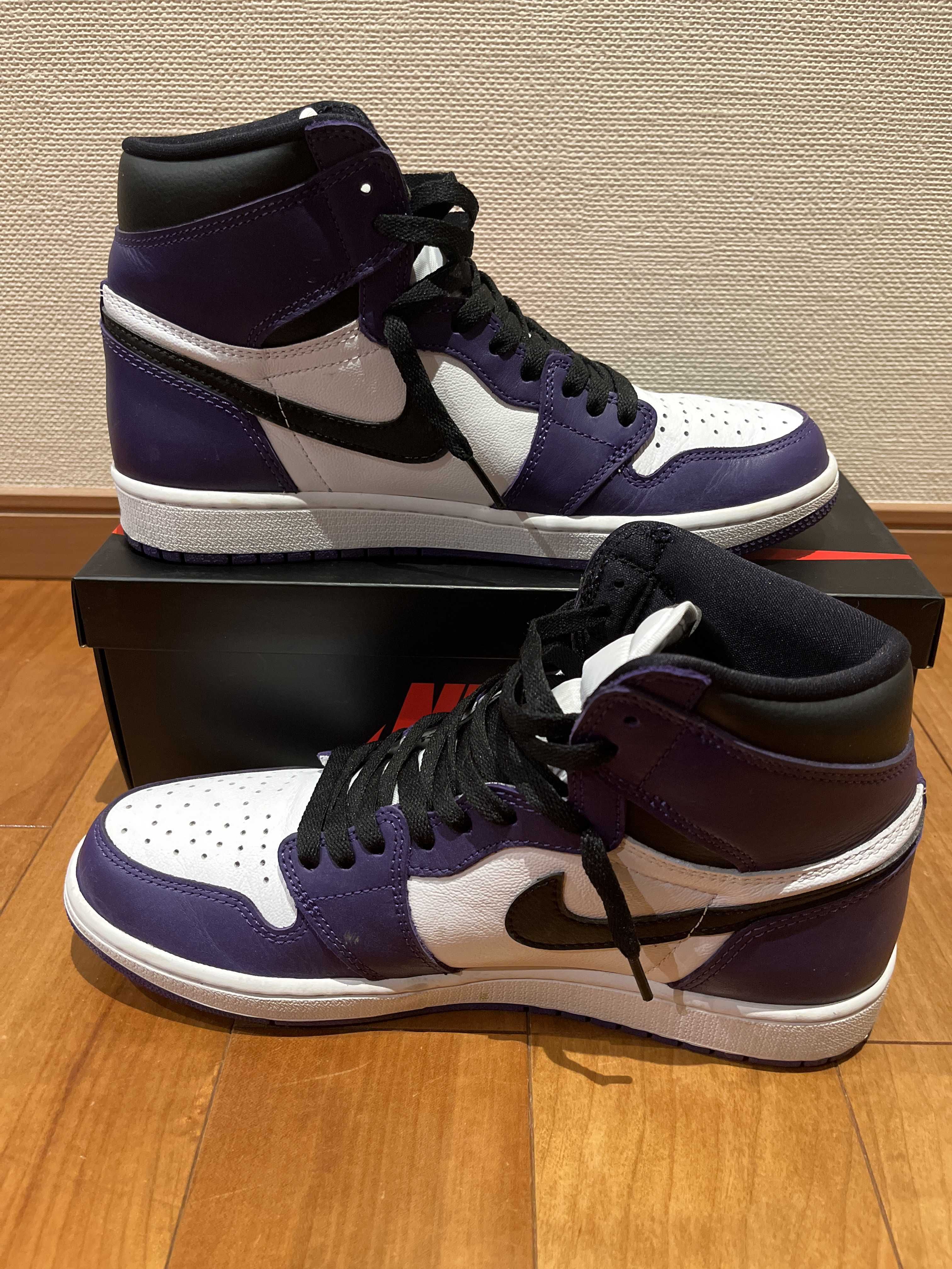 Nike Air Jordan 1 Retro High OG "Court Purple White/Black" (2020)   