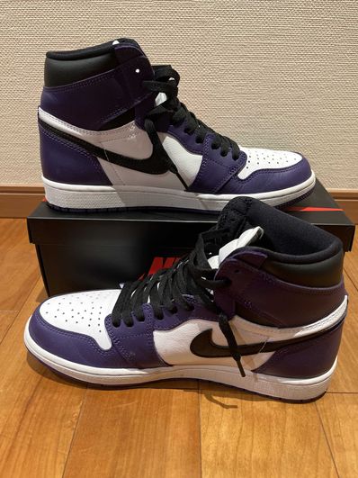 Nike Air Jordan 1 Retro High OG "Court Purple White/Black" (2020)