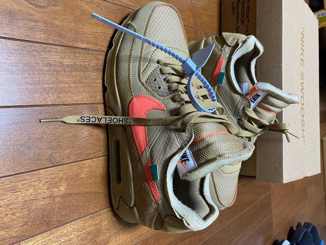 Off-White × Nike Air Max 90 "Desert Ore"