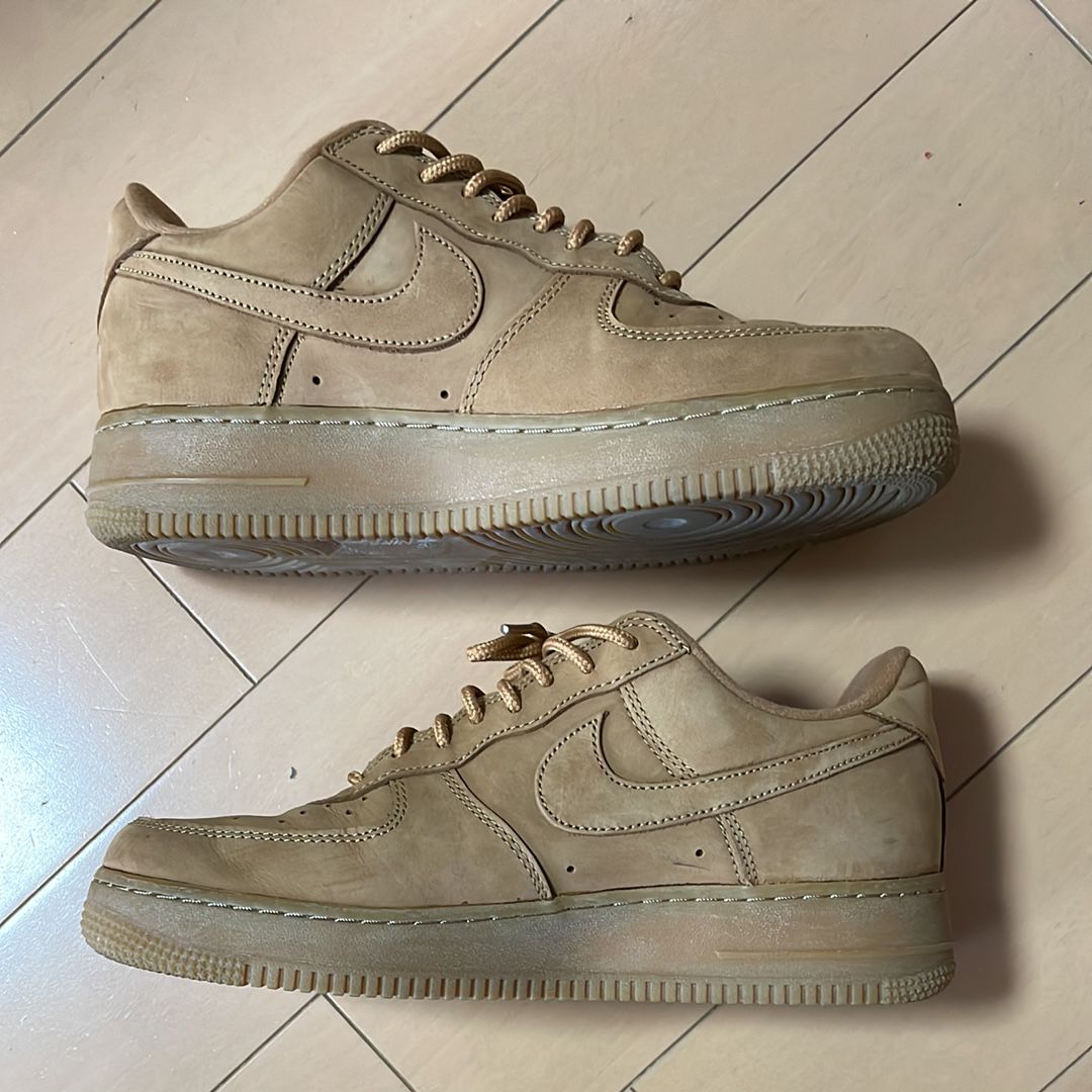 Supreme × Nike Air Force 1 Low "Flax/Wheat"