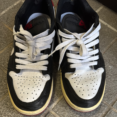 Nike Air Jordan 1 Retro Low OG "Black Toe"