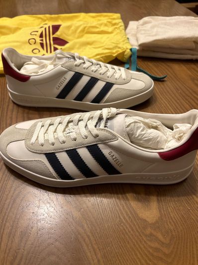 GUCCI × adidas Gazelle "White"