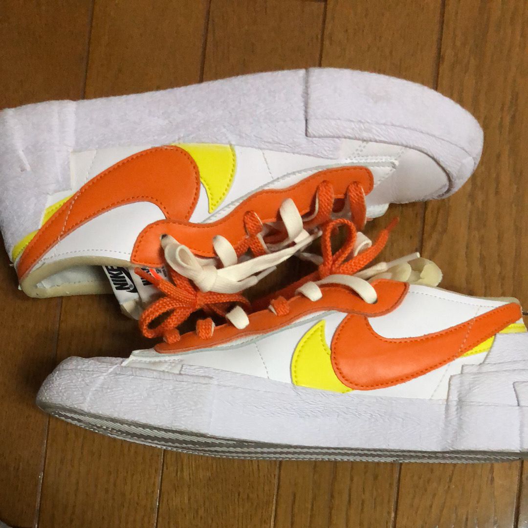 SACAI × NIKE BLAZER LOW "MAGMA ORANGE"