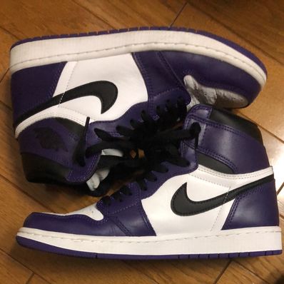 Nike Air Jordan 1 Retro High OG "Court Purple White/Black" (2020)