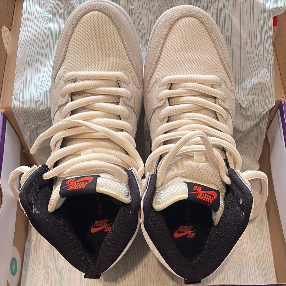 Nike SB Dunk High "San Francisco Giants/Coconut Milk and Black"