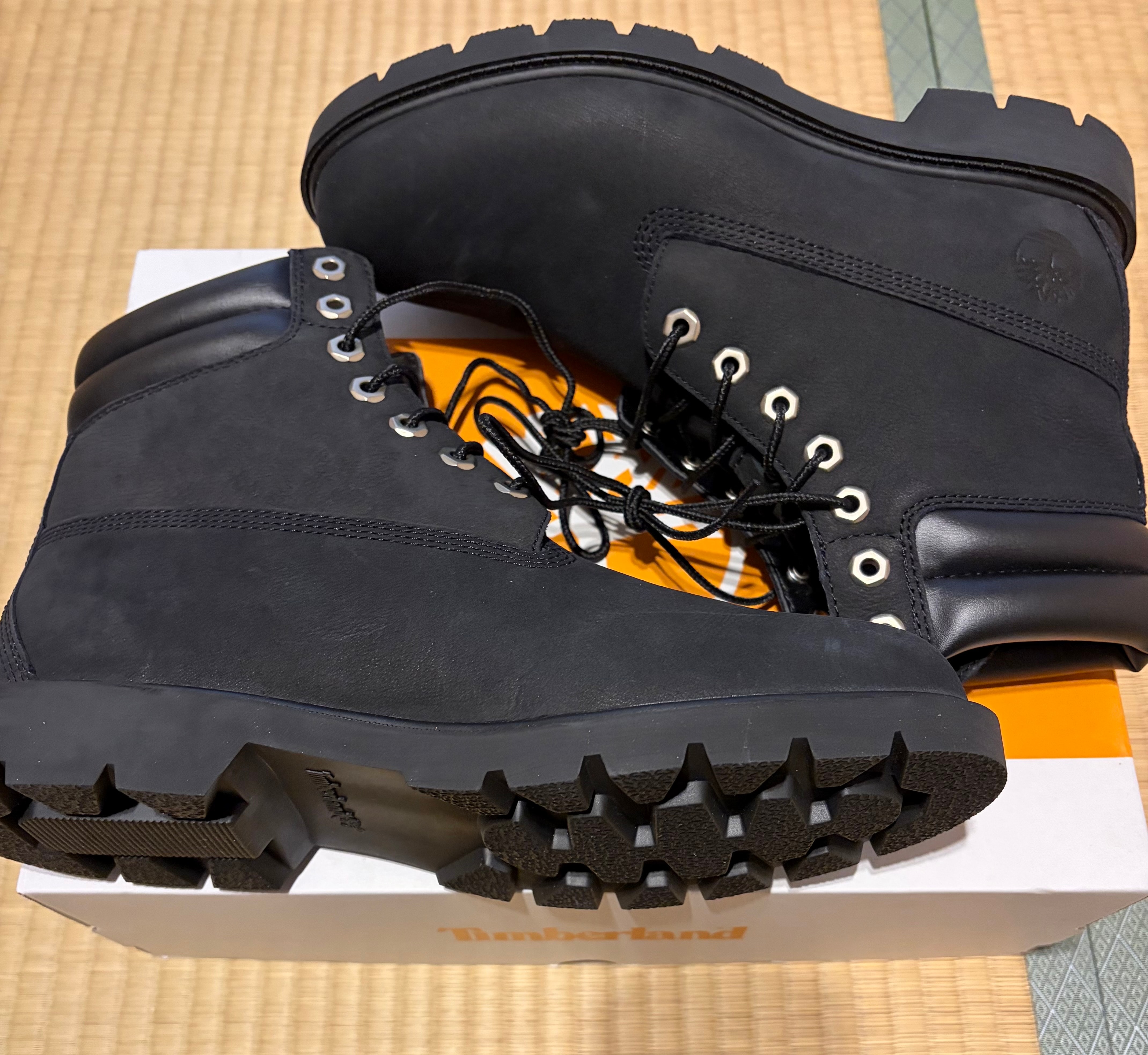 ティンバーランド 6インチ プレミアム ウォータープルーフ ブーツ "ブラック" (TB010073001/TB110073001)