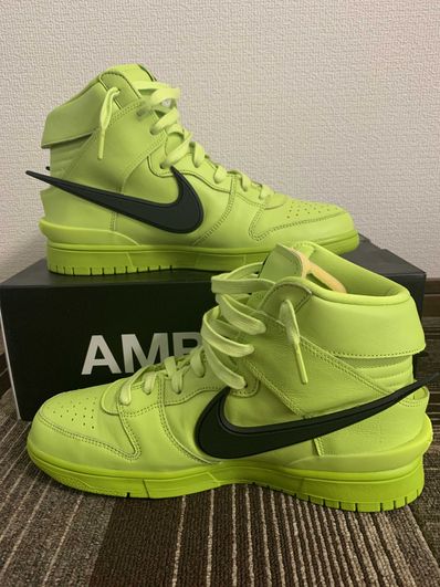 AMBUSH × NIKE DUNK HIGH "FLASH LIME"