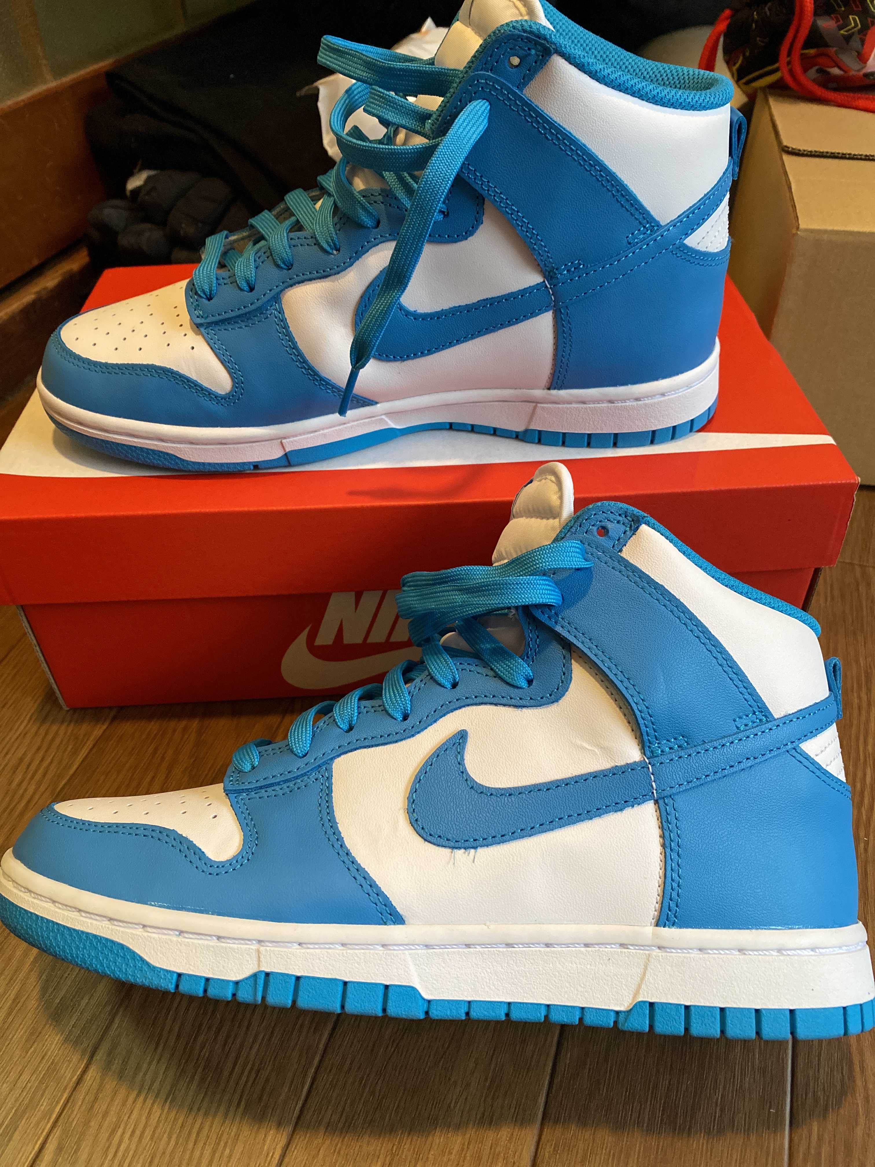 Nike Dunk High "Championship Blue"